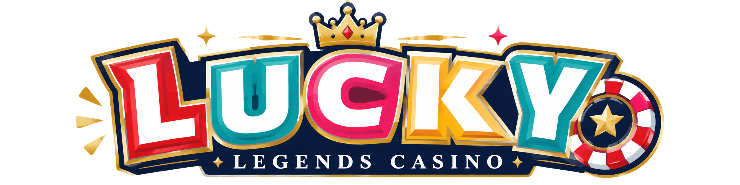 lucky legends casino logo